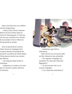 Livre Chien Pourri au musée - L'école des loisirs - Moulin Roty