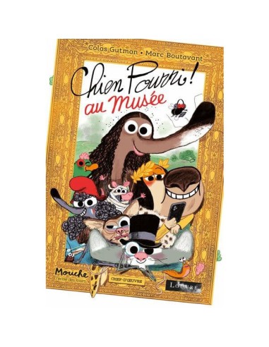 Livre Chien Pourri au musée - L'école des loisirs - Moulin Roty