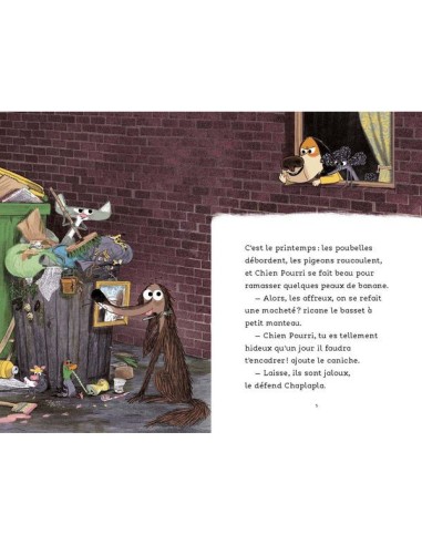 Livre Chien Pourri au musée - L'école des loisirs - Moulin Roty