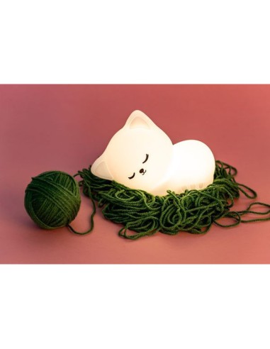 Veilleuse chat blanc - Little L