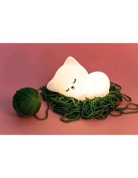 Veilleuse chat blanc - Little L