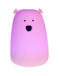 Veilleuse souple Teo Bear Pink - Little L 2
