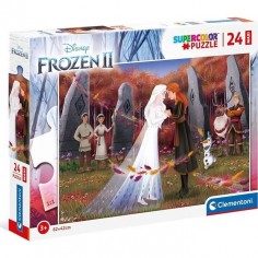 Puzzle 24 pièces Grand Format - La Reine des Neiges 2 - Clementoni