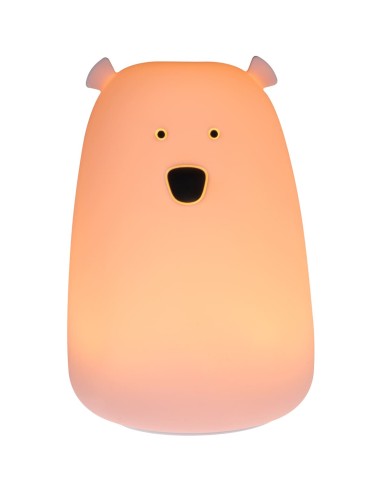 Veilleuse souple Teo Bear Pink - Little L
