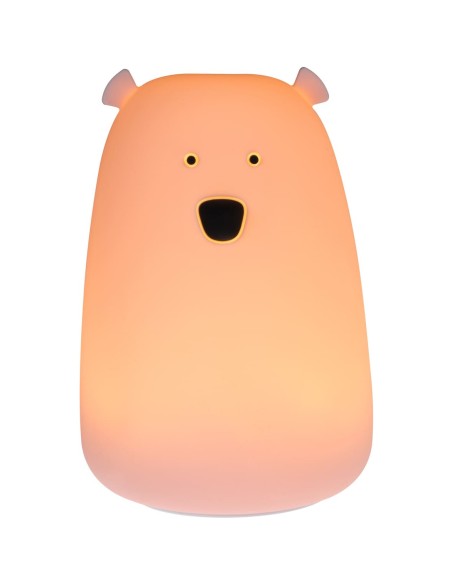 Veilleuse souple Teo Bear Pink - Little L