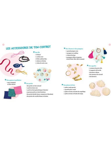 Ma boîte à bijoux - Mes jolis bijoux en bois - Auzou