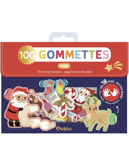 100 gommettes - Noël - Auzou