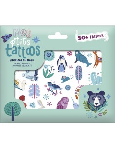 Mes p'tits tattoos - Animaux du nord - Auzou