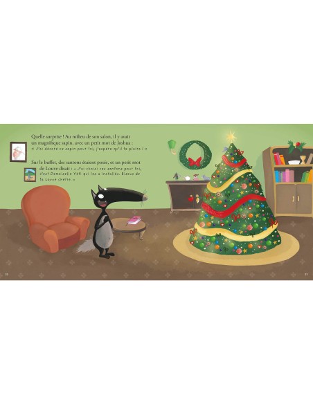 Le loup qui n'aimait pas noël - Auzou