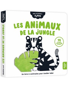 Mes premiers flaps - Les animaux de la jungle - Auzou