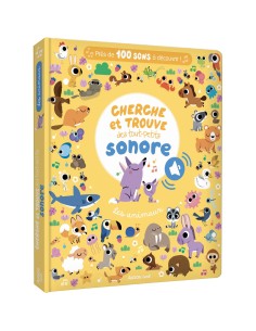 Livre Cherche et trouve des tout-petits sonore : Les animaux - Auzou