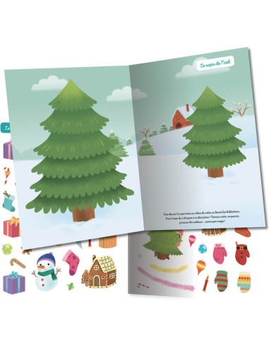 Mes 250 Autocollants - Joyeux Noel - Auzou