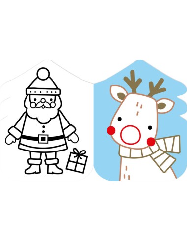 Je Colorie Sans Depasser - Noel - Avec Du Dore ! - Auzou