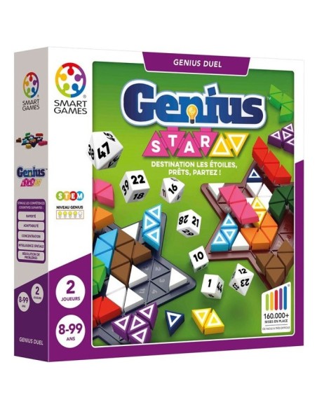 Genius Star - Jeu de Société - Jeu de Logique - Smart Games