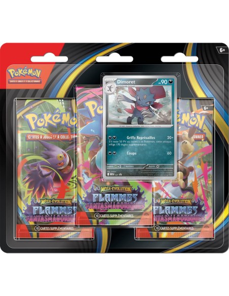 ME02: pack 3 boosters - Pokémon