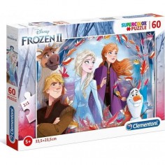 Puzzle 60 pièces - La Reine des Neiges 2 - Clementoni