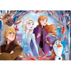 Puzzle 60 pièces - La Reine des Neiges 2 - Clementoni 2