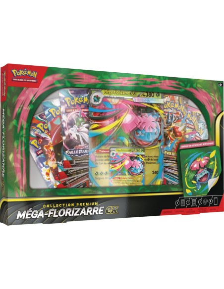 Coffret Premium Mega Florizarre - Pokemon - Jeux de cartes - Pokémon