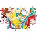 Puzzle 2x 20 pièces - Princesses Disney - Clementoni