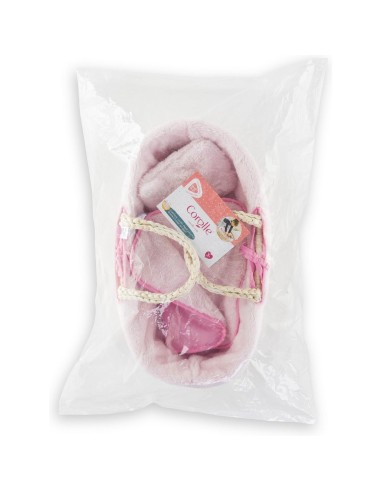 Ensemble couffin peluche rose - Accessoire poupée - Corolle