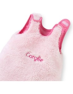 Turbulette peluche rose pour poupon 30 cm - Corolle 2