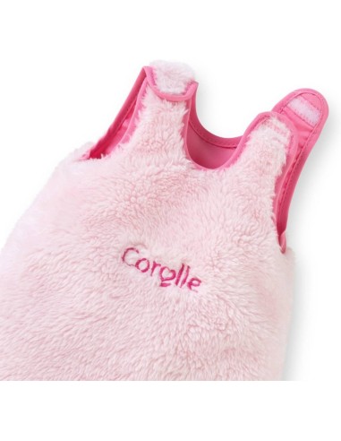 Turbulette peluche rose pour poupon 30 cm - Corolle