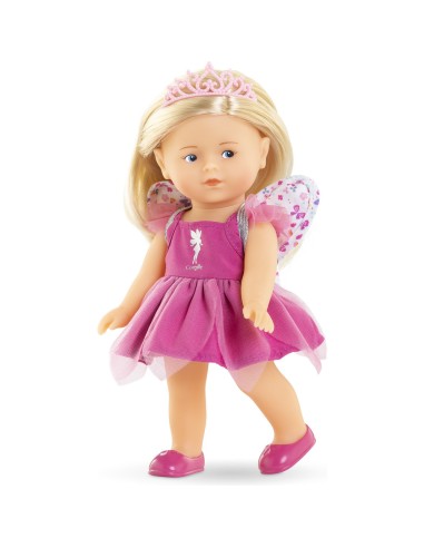 Coffret mini poupée 20 cm et accessoires : rosy fée - Corolle