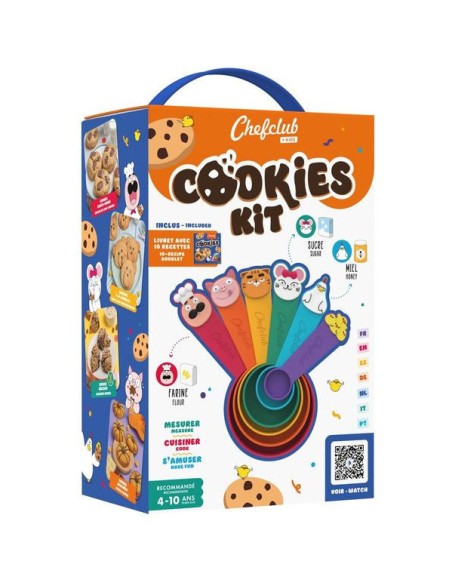 Kit Cookies avec tasses - Atelier cuisine pour enfants - Chefclub Kids