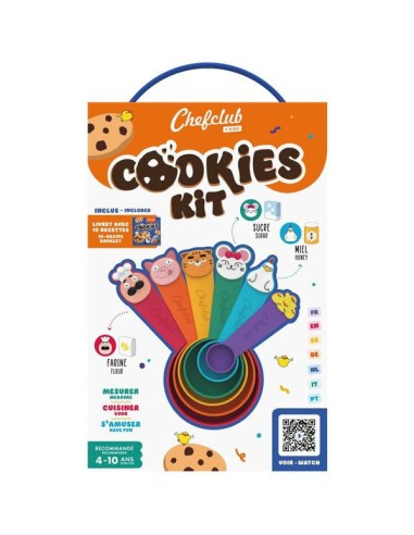 Kit Cookies avec tasses - Atelier cuisine pour enfants - Chefclub Kids
