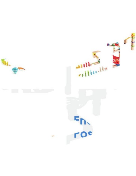 Circuit de billes Course de vitesse Marble Run de Hape - Hape Toys