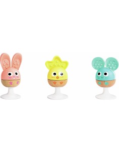 3 hochets à ventouse Animaux - Hape