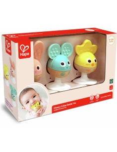 3 hochets à ventouse Animaux - Hape 2