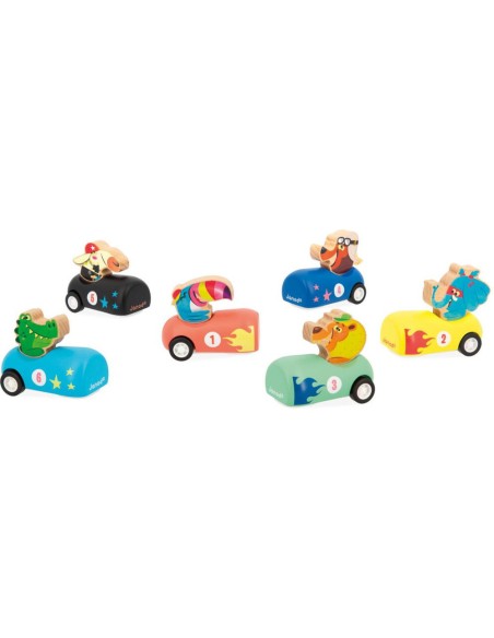 Applepop - Voitures a Friction - Janod