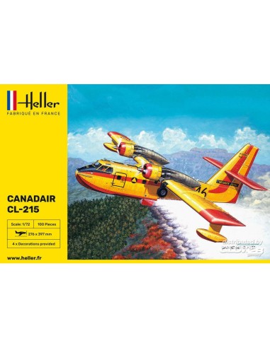 Maquette d'avion Canadair Cl.215 water bomber flying boat 1:72 - Heller 80373