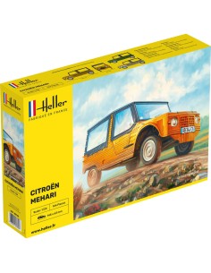 Maquette Voiture : Citroën Mehari - Heller 80760