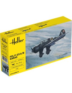 Maquette d'avion Pzl 23 Karas 1/72 - Heller 80247