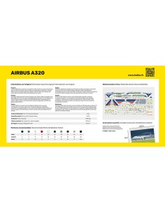 Maquette avion : Starter Kit : Airbus A320 Air France - Heller 56448 2
