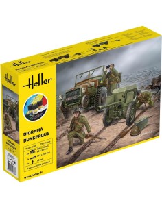 Diorama Militaire : Starter Kit - Laffly - Heller 35326