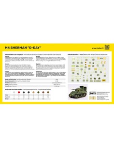 Maquette char - Kit de démarrage - Sherman 1:72 - Starter Kit - Heller 56892 2