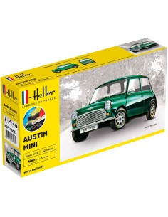 Maquette voiture - Kit de démarrage - Mini 1:43 - Starter Kit - Heller 56153