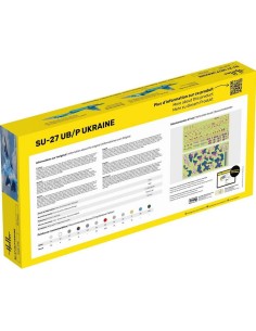 Maquette avion : Starter Kit : Su-27 Ub/P Ukraine - Heller 56371 2
