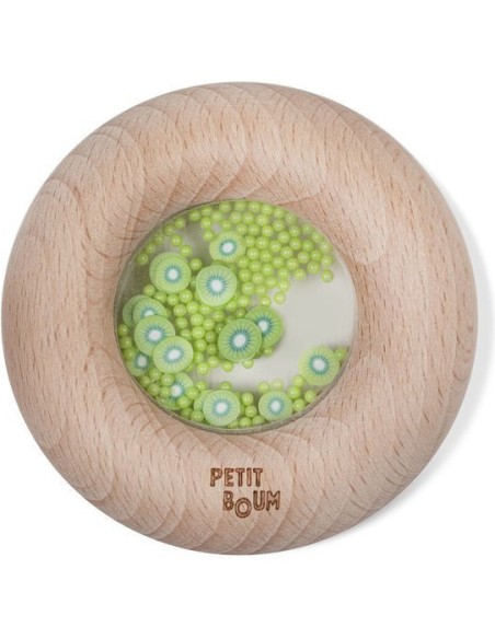Hochet sensoriel kiwi - Petit Boum