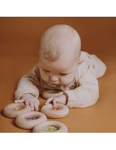 Hochet sensoriel kiwi - Petit Boum 2