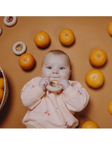 Hochet sensoriel kiwi - Petit Boum