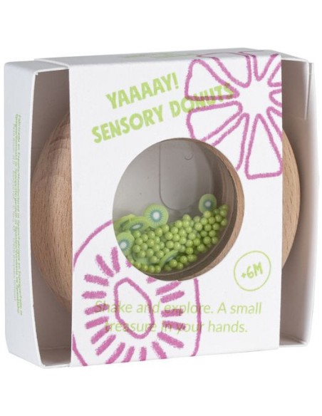 Hochet sensoriel kiwi - Petit Boum