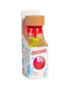 Bouteille sensorielle Move Spirale rose - Jouet d'éveil - Petit Boum