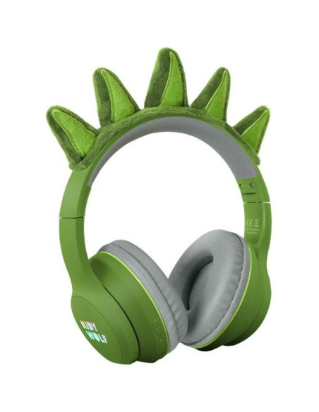 Kidyears Casque audio bluethooth dinosaure - Kidywolf
