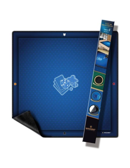 Tapis Multijeux Bleu Taille 1 - 60x60 cm - Accessoires - Wogamat