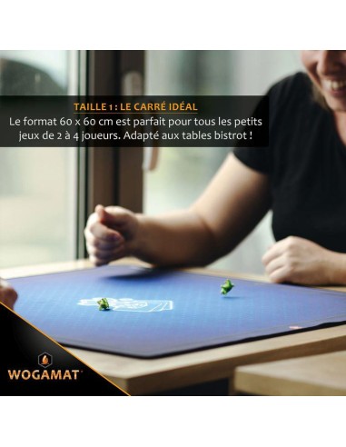 Tapis Multijeux Bleu Taille 1 - 60x60 cm - Accessoires - Wogamat