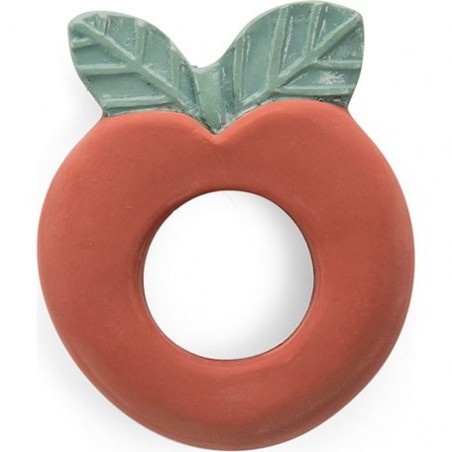 Anneau de dentition caoutchouc - Pomme des Bois - Moulin Roty